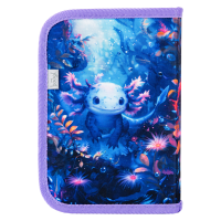 Školní penál jednopatrový Baagl Axolotl