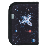 Školní penál jednopatrový Baagl Pixel Space
