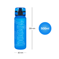 Tritanová láhev na pití Baagl Logo 500ml modrá