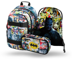 Školní set 3dílný Baagl Skate Batman Comics