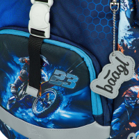Školní batoh Baagl Airy Motorka