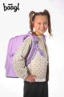 Školní batoh Baagl Core Lavender