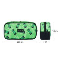 Školní set 2dílný Baagl Minecraft 2 set Creeper