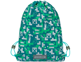 Školní set 2dílný Baagl Minecraft 2 set Silver Creeper