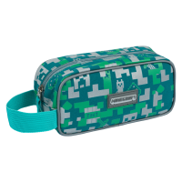 Školní set 2dílný Baagl Minecraft 2 set Silver Creeper