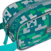 Školní set 2dílný Baagl Minecraft 2 set Silver Creeper