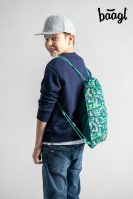 Školní set 2dílný Baagl Minecraft 2 set Silver Creeper