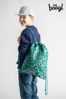 Školní set 2dílný Baagl Minecraft 2 set Silver Creeper