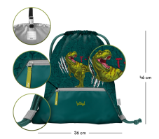 Školní set 5dílný Baagl Airy T-REX II