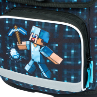 Školní set 3dílný Baagl Ergo Minecraft Blue Axe