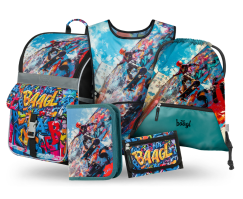 Školní set 5dílný Baagl Zippy Skatepark II