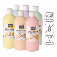 Temperové barvy Creall Pastel 6x500ml