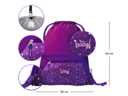 Školní set 3dílný Baagl Airy Koně Srdce
