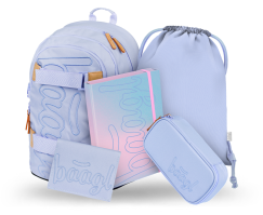 Školní set 5dílný Baagl Skate Lilac II