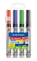 Permanentní popisovač Centropen 8510 sada 4ks