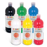 Temperové barvy Primo 6x1000ml + přepravka