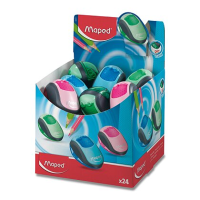 Ořezávátko Maped Clean s odpadní nádobkou 2 otvory mix