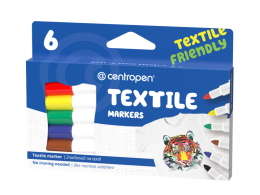 Popisovač na textil Centropen 2739 sada 6ks