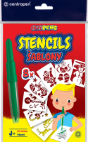 Šablona papírová Vánoce