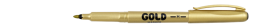 Permanentní popisovač Centropen 2670 zlatý