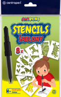 Papírové šablony Farma