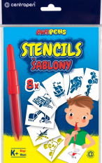 Papírové šablony Kluci