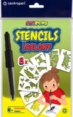 Papírové šablony Farma