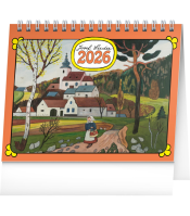 Stolní kalendář 2026 Josef Lada