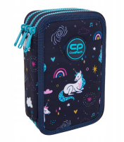 Školní penál třípatrový Jumper Unicorn