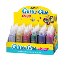 Glitrové lepidlo 22ml mix