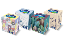 Papírové kapesníky Velvet Cube 56ks