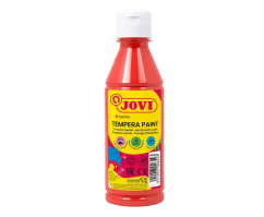 Temperová barva JOVI 250ml červená /na obj.
