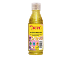 Temperová barva JOVI 250ml glittrová modrá