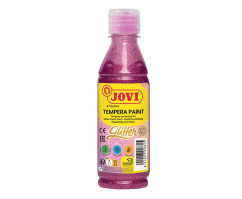 Temperová barva JOVI 250ml glittrová růžová