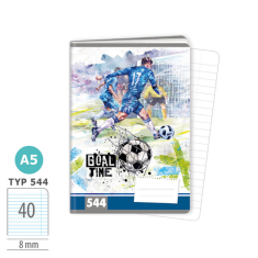 Sešit 544 A5 Fotbal 40ls linkovaný