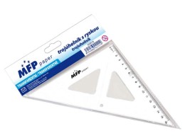 Trojúhelník MFP s ryskou transparentní