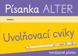 1.ročník Český jazyk Písanka Uvolňovací cviky nevázané písmo
