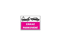 Tabulka Zákaz parkování