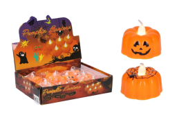 Svíticí Halloween dýně