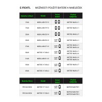 Elektroskútr RACCEWAY® E-FICHTL®, černý-lesklý s baterií 20Ah