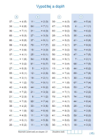 5.ročník Matematika Počítáme zpaměti 4