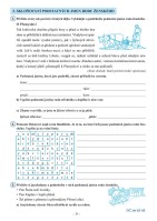 4.ročník Český jazyk Pracovní sešit 2.díl