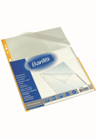 Euro obal A4 Bantex 80µ 25ks žlutý proužek