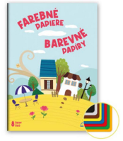 Barevné papíry A4 8ls