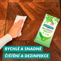Dezinfekční utěrky Sanytol 94% rostlinného původu 72ks