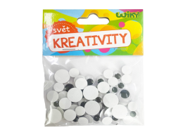 Nalepovací oči 60ks