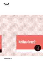 Kniha úrazů A4