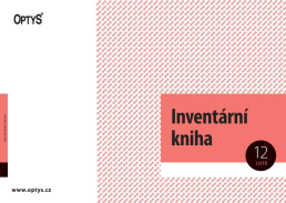 Inventární kniha A4