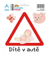 Samolepka Dítě v autě