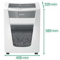 Skartovač Leitz IQ Office Pro P6 super mikro řez